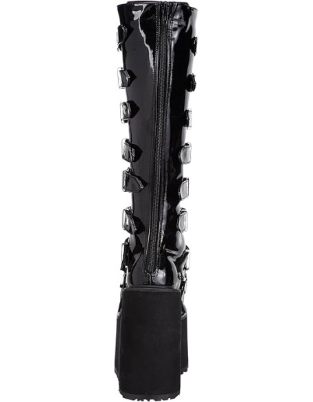 Pleaser Women's Swing-815 Knee-High Boot,Black Patent,8 M US