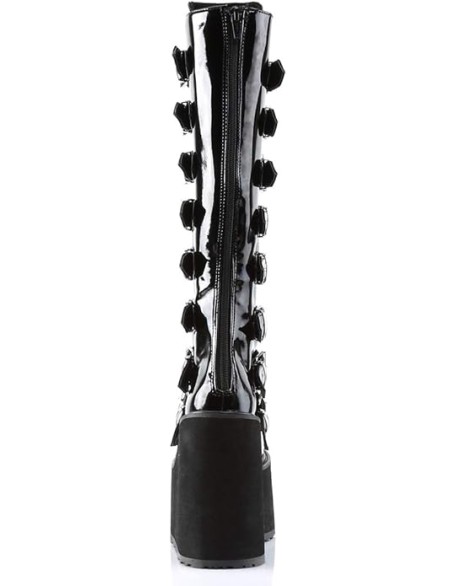 Pleaser SWING-815 Womens Shoes, Black Patent, Size 9