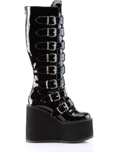 Pleaser SWING-815 Womens Shoes, Black Patent, Size 9