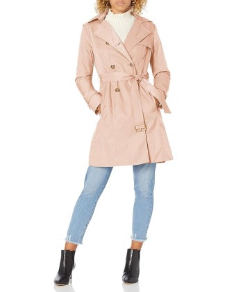 Women's Classic Belted Trench Coat