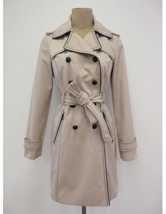Women's Double Breasted Trenchcoat
