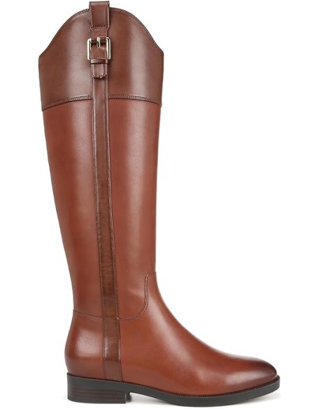 Women's Tall Boot Available in Medium and Wide Calf- Supportive Comfortable Zip Up Women’s Boots That Includes a Built-in Arch Support Orthotic Insole That Helps Alleviate Heel Pain, Med Width