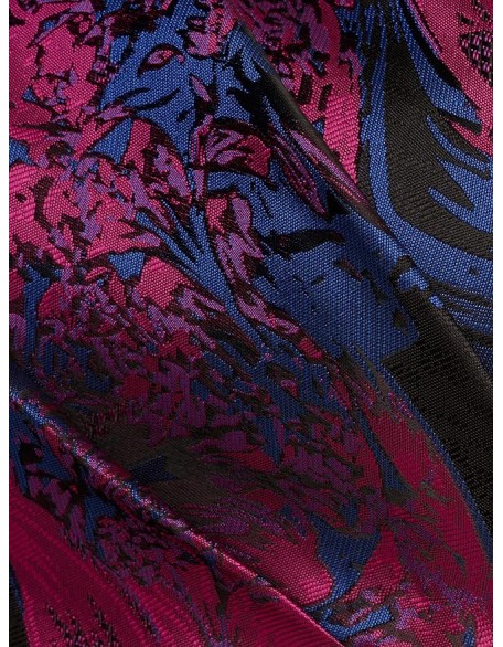 Women's One Shoulder Jacquard Gown