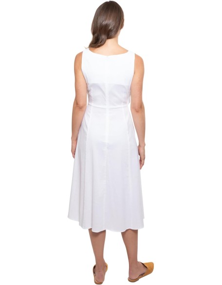 The Breastfeeding Crossover Dress - Classic A-line Silhouette, One-Piece, Easy Nursing