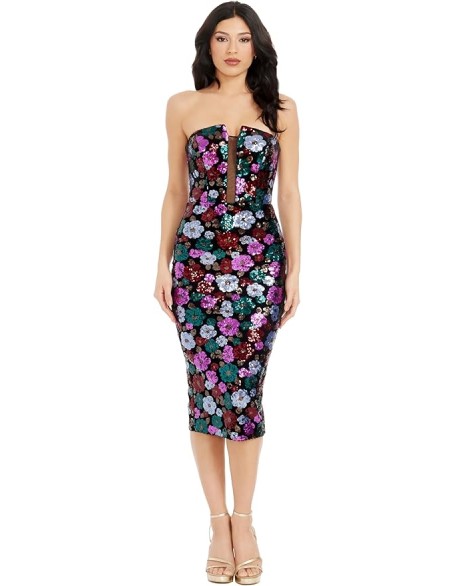 Women's Erica Bodycon Midi Dress