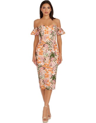 Floral Bodycon Dress