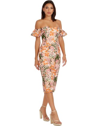 Floral Bodycon Dress