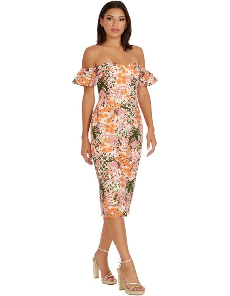 Floral Bodycon Dress