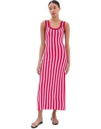 Women's Striped Jacquard Dress