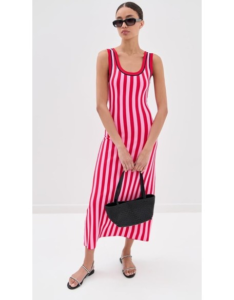 Women's Striped Jacquard Dress