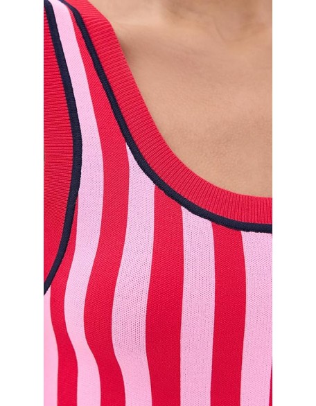 Women's Striped Jacquard Dress
