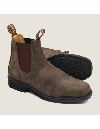 Men's Dress Chelsea Boots - Rustic Brown