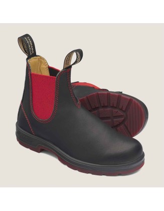 Women's Classics Chelsea Boots - Black / Red