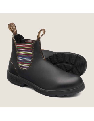 Women's Originals Chelsea Boots - Stout Brown / Stripes