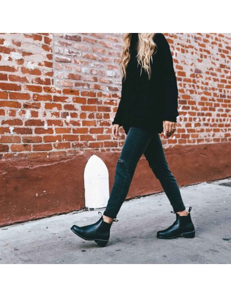 Women's Series Heeled Boots - Black