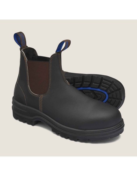 Elastic Sided Series Work Boots - Stout Brown