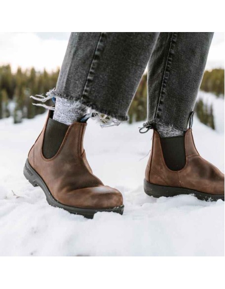 Men's Thermal Chelsea Boots - Antique Brown