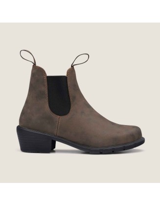 Women's Series Heeled Boots - Rustic Brown