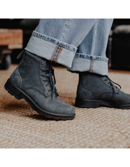Women's Originals Lace Up Boots - Rustic Black
