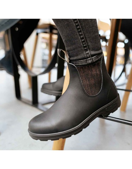 Youth Originals Chelsea Boots - Black / Gold Glitter