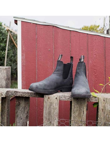 Youth Dress Chelsea Boots - Rustic Black