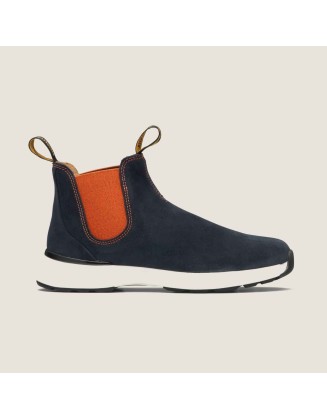 Women's Active Chelsea Boots - Navy / Orange