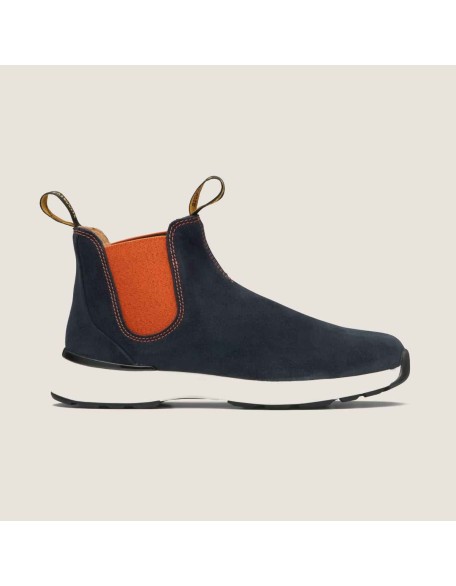 Women's Active Chelsea Boots - Navy / Orange