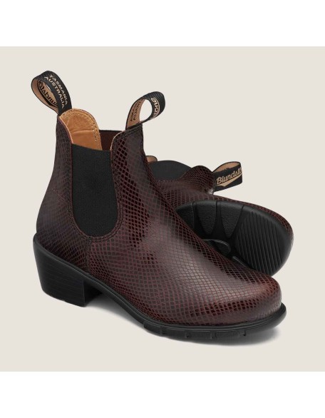 Women's Series Heeled Boots - Testa Lizard