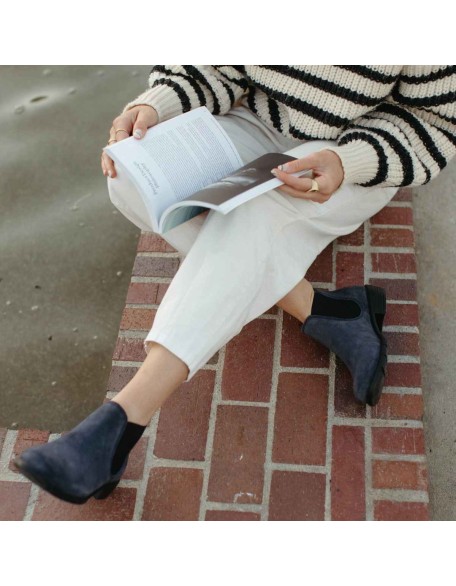 Women's Series Ankle Boots - Navy