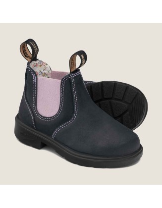 Kids' Series Chelsea Boots - Navy / Pink