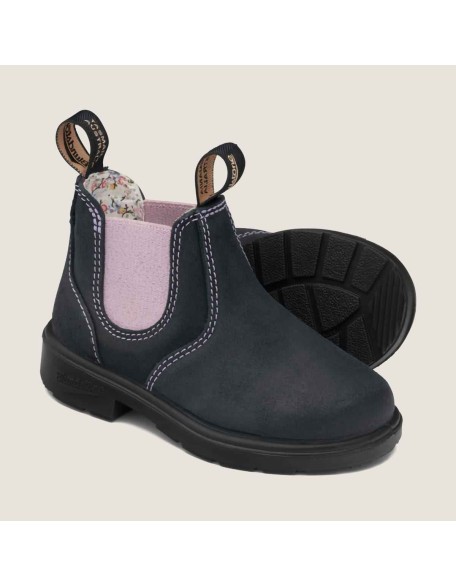 Kids' Series Chelsea Boots - Navy / Pink