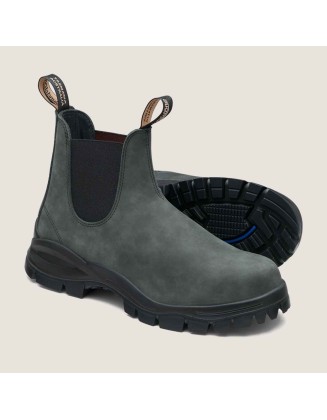 Women's Lug Chelsea Boots - Rustic Black