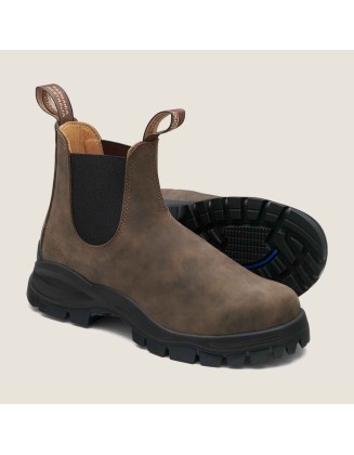 Women's Lug Chelsea Boots - Rustic Brown