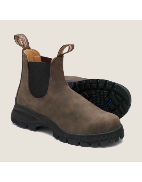 Men's Lug Chelsea Boots - Rustic Brown
