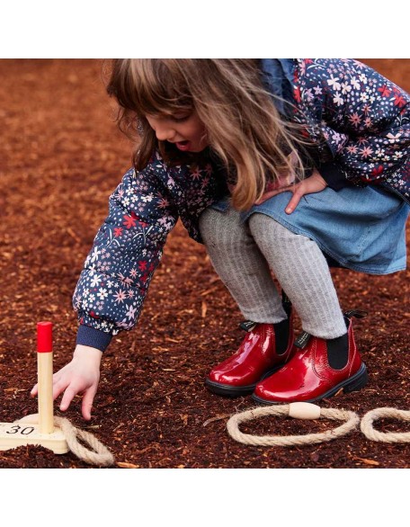 Kids' Series Chelsea Boots - Patent Red