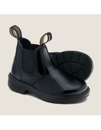 Kids' Series Chelsea Boots - Patent Black