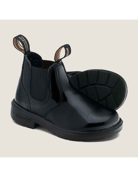 Kids' Series Chelsea Boots - Patent Black