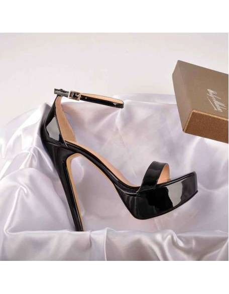 Ankle Strap Platform Stiletto Single Band Sandals