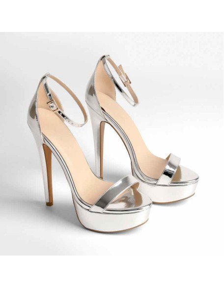 Ankle Strap Platform Stiletto Single Band Sandals