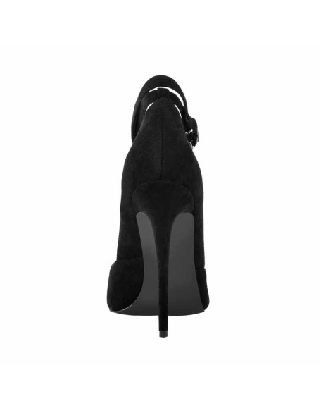 Pointed Toe Double Ankle Strap With Lock High Heel Pumps
