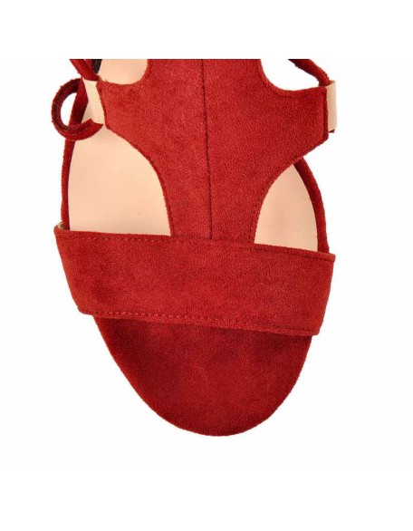 Lace Up Gladiator Cutout Wedge Sandal Boots