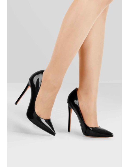 8cm 10cm 12cm Pointed Toe Slip On High Heel Pumps