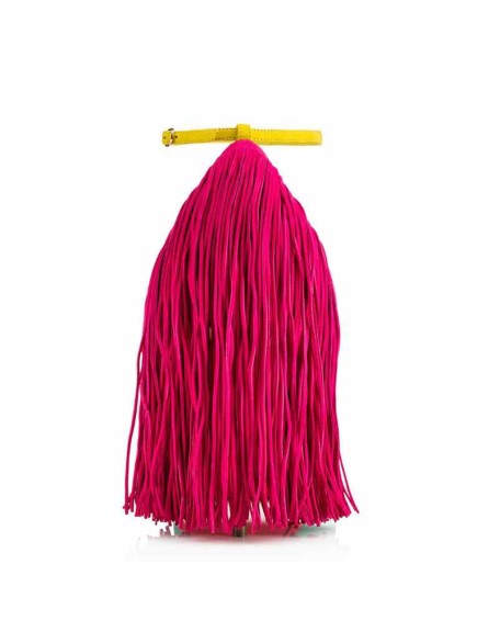 Fringe Decoration Peep Toe High Heel Sandals