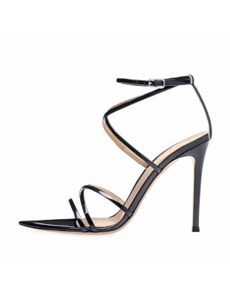 Gladiator Ankle Strap Pointed High Heels Sandals