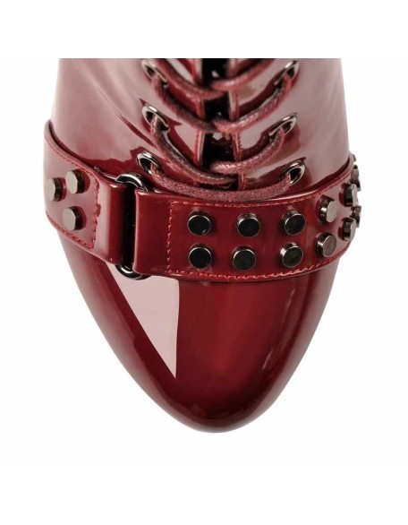Platform Front Lace-Up High Heel Stiletto Over The Knee High Boot
