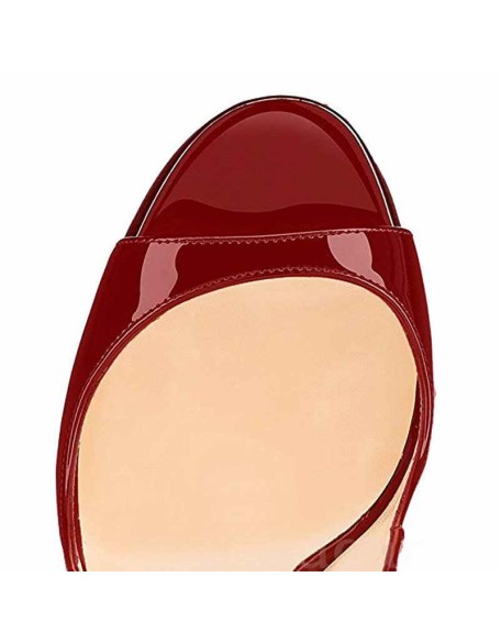 Peep Toe Thin High Heels Slingback Sandals
