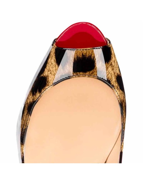 Platform High Heel Peep Toe Slingback Sandals