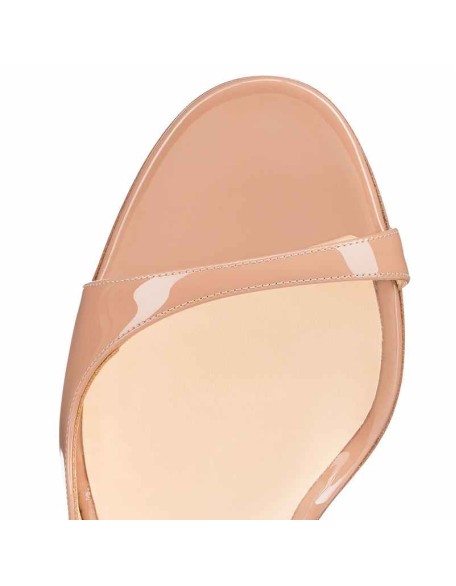 Open Toe Side Cut Stiletto High Heel Sandals
