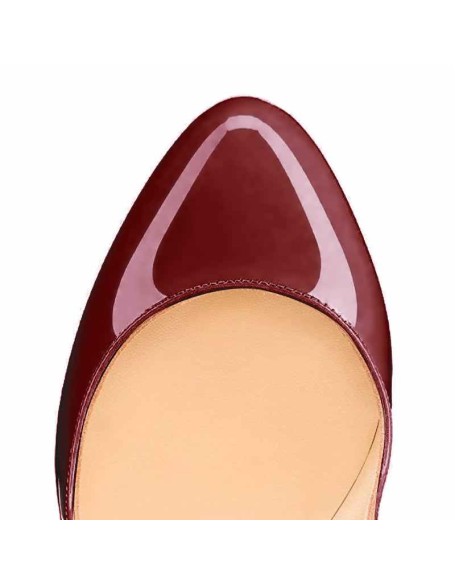 Mary Jane Round Toe Ankle Strap Platform Pumps