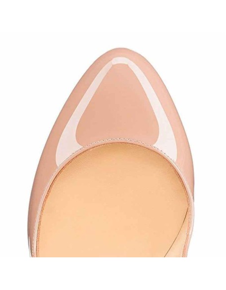 Mary Jane Round Toe Ankle Strap Platform Pumps
